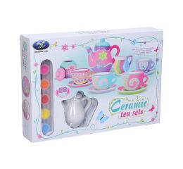 Kreativní set malování čajové soupravy