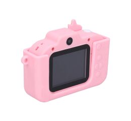 Dětský digitální fotoaparát silikonové pouzdro jednorožec - foto 48Mpx, video Full HD