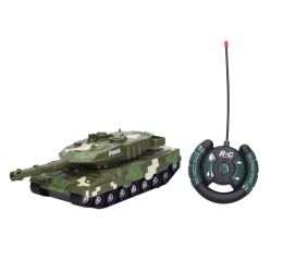 Tank RC na dálkové ovládání s efekty 28 cm