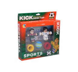 Fotbalista figurka vystřelovací set s páskami 7 cm set 5 ks