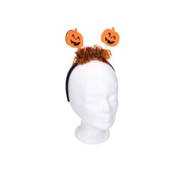 Set karneval - čelenka s ozdobou dýně