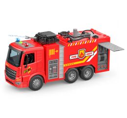Auto hasičské stříkající s efekty 30 cm