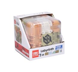 Bludiště kostka barevná 8,5 cm