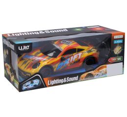 Auto Pursuit 001 s efekty RC na dálkové ovládání 29 cm