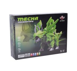 Stavebnice RC dino robot Mecha Triceratops set 23,7 cm