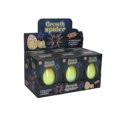 Vejce rostoucí pavouk 12 cm