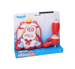 Vodní puška s nádržkou na záda králík