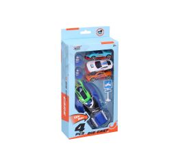 Auta vystřelovací set 4 ks 7 cm