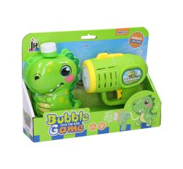 Bublifuk pistole s externí nádržkou dinosaurus 280 ml 15 cm