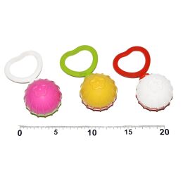 Chrastítko - koule na srdíčku