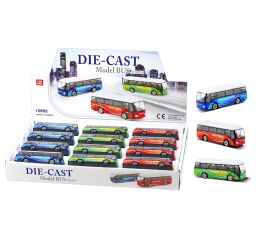 Autobus kovový 9 cm