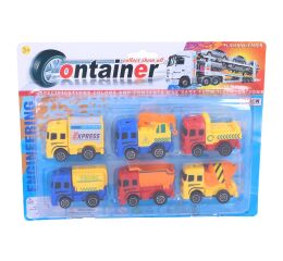 Auto - set 6 autíček 6 cm