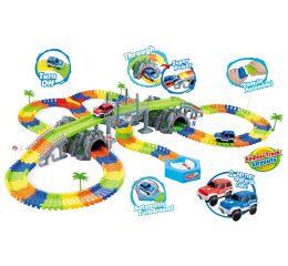 Dráha flexi se dvěma tunely