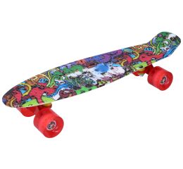 Skateboard vícebarevný 56 x 15 cm