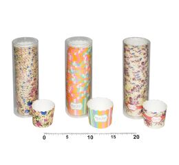 Košíčky cukrářské pevné barevné (pr.5cm, v.4,5cm) - 25ks