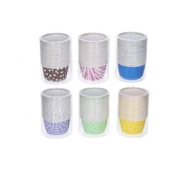 Košíčky cukrářské pevné bílé/barevné (pr.5cm, v.4cm) - 25ks