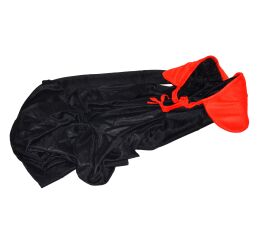 Karneval plášť upír/čert/čaroděj 1,4m