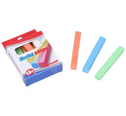 Křídy školní barevné 12 ks