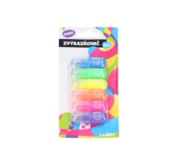 Zvýrazňovač mini sada 6 ks