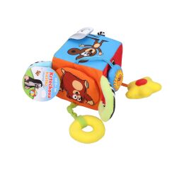 Textilní multi kostka Krtek 10 cm