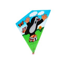 Létající drak Krtek na bruslích 68 x 73 cm