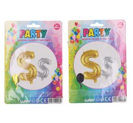 Balónek nafukovací - písmeno S
