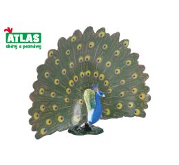E - Figurka Páv 12 cm