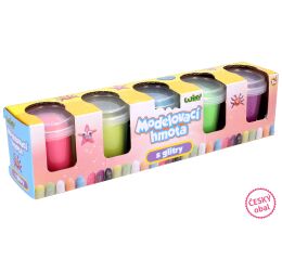 Modelovací hmota s třpytkami, 5 x 56g - Český obal