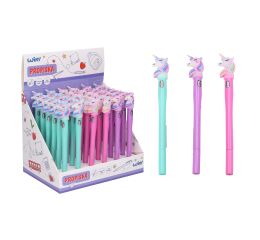 Pero s ozdobou se světlem Jednorožec