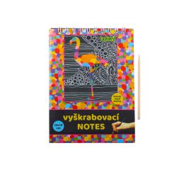 Vyškrabovací notes 10x14cm / 10 listů
