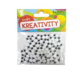 Oči pohyblivé 7mm, 150ks
