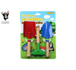 Nářadí zahradní kovové krtek 3 ks