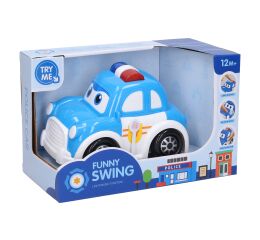 Auto policejní s efekty 15cm