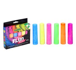 Chodníkové křídy FLUO 6ks