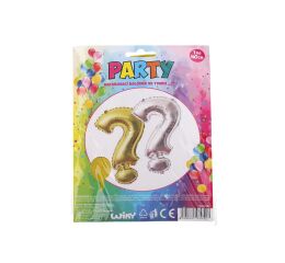 Balónek nafukovací ve tvaru "?" 40 cm