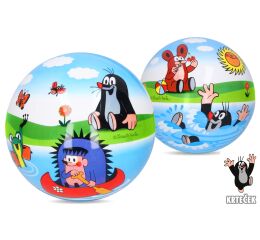 Míč Krtek guma nenafouknutý 12 cm