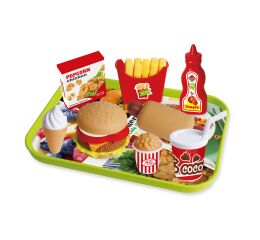 Občerstvení Fast Food s táckem - český obal