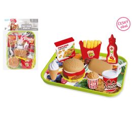 Občerstvení Fast Food s táckem - český obal