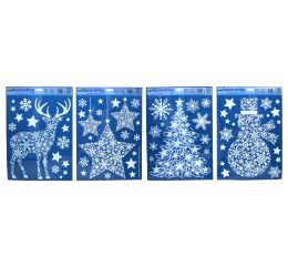 Dekorace okenní 41x29 cm VÁNOCE