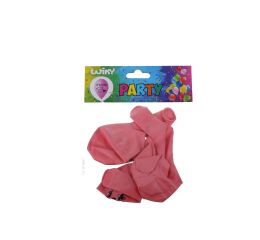 Balónek nafukovací 30 cm - sada 5ks, Holka