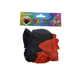 Balónek nafukovací 30 cm - sada 10ks, Halloween