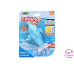 Delfín natahovací do vany 14 cm - český obal