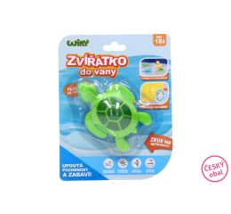 Želva natahovací do vany 10 cm - český obal