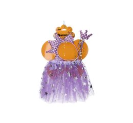 Set karneval - víla fialová