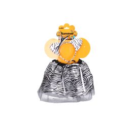 Set karneval - zebra