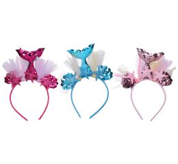 Set karneval - čelenka mořská panna s ozdobou