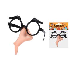 Set karneval - čarodějnice (nos + brýle)