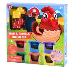 Playgo Modelína farma set 6x56g