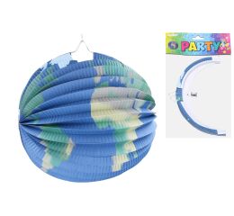 Lampion koule 25 cm Země
