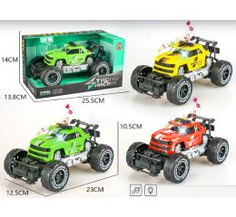 Auto terénní s efekty 23 cm